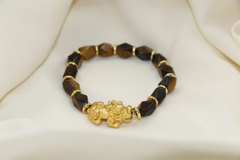 虎眼石多邊形貔貅