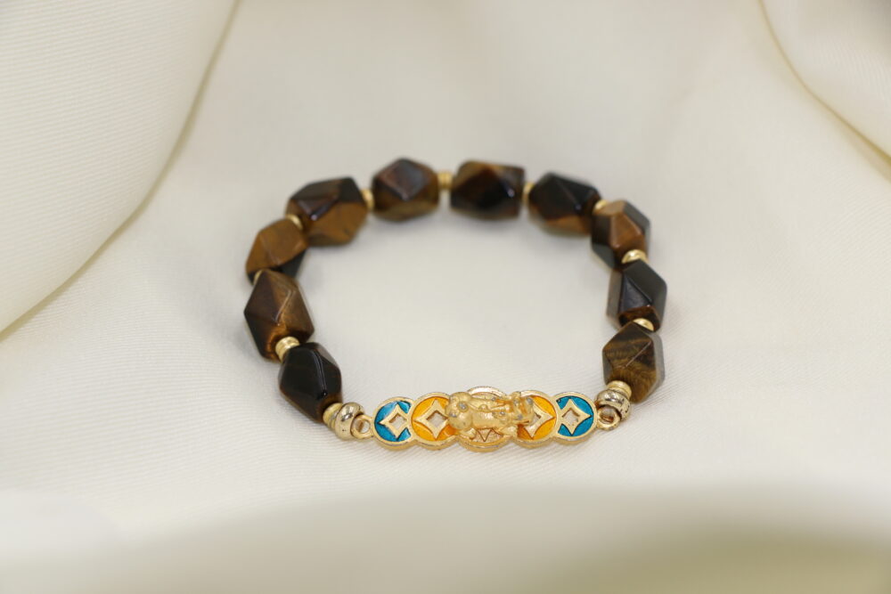 虎眼石多邊形貔貅