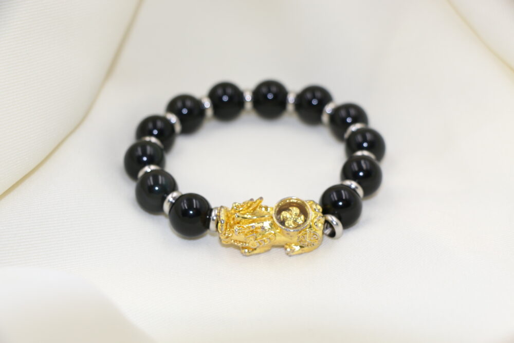 黑曜石時來運轉貔貅