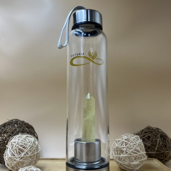 水晶能量水壺-棉黃水晶