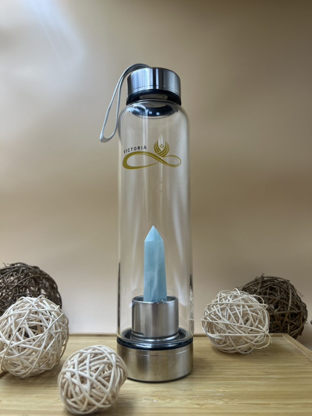 水晶能量水壺-天空藍