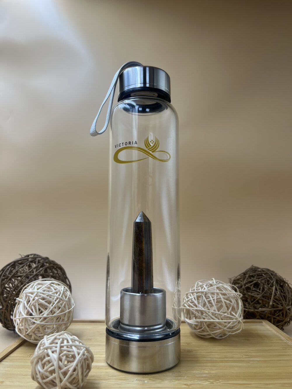 水晶能量水壺-虎眼石