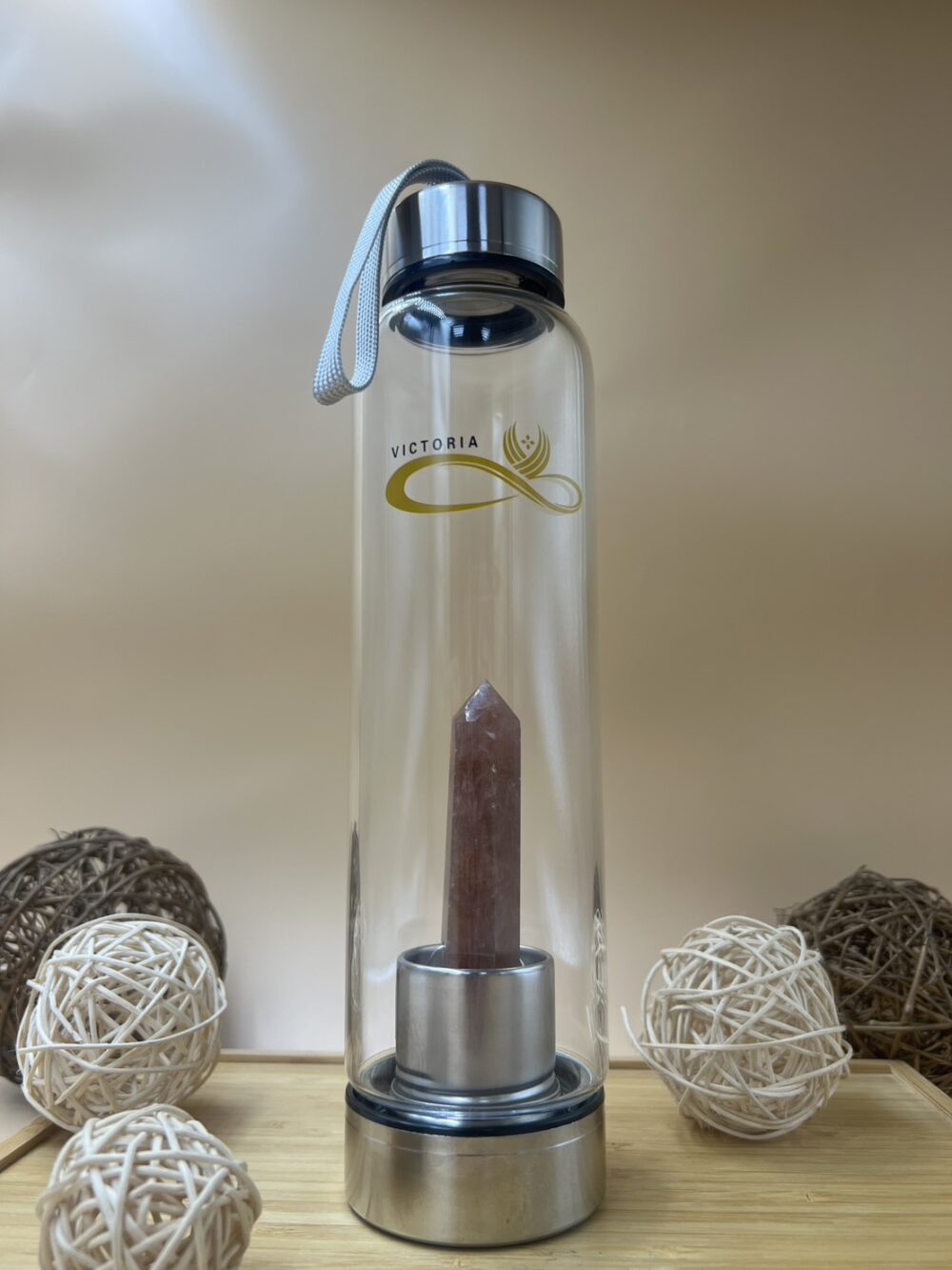 水晶能量水壺-草莓晶