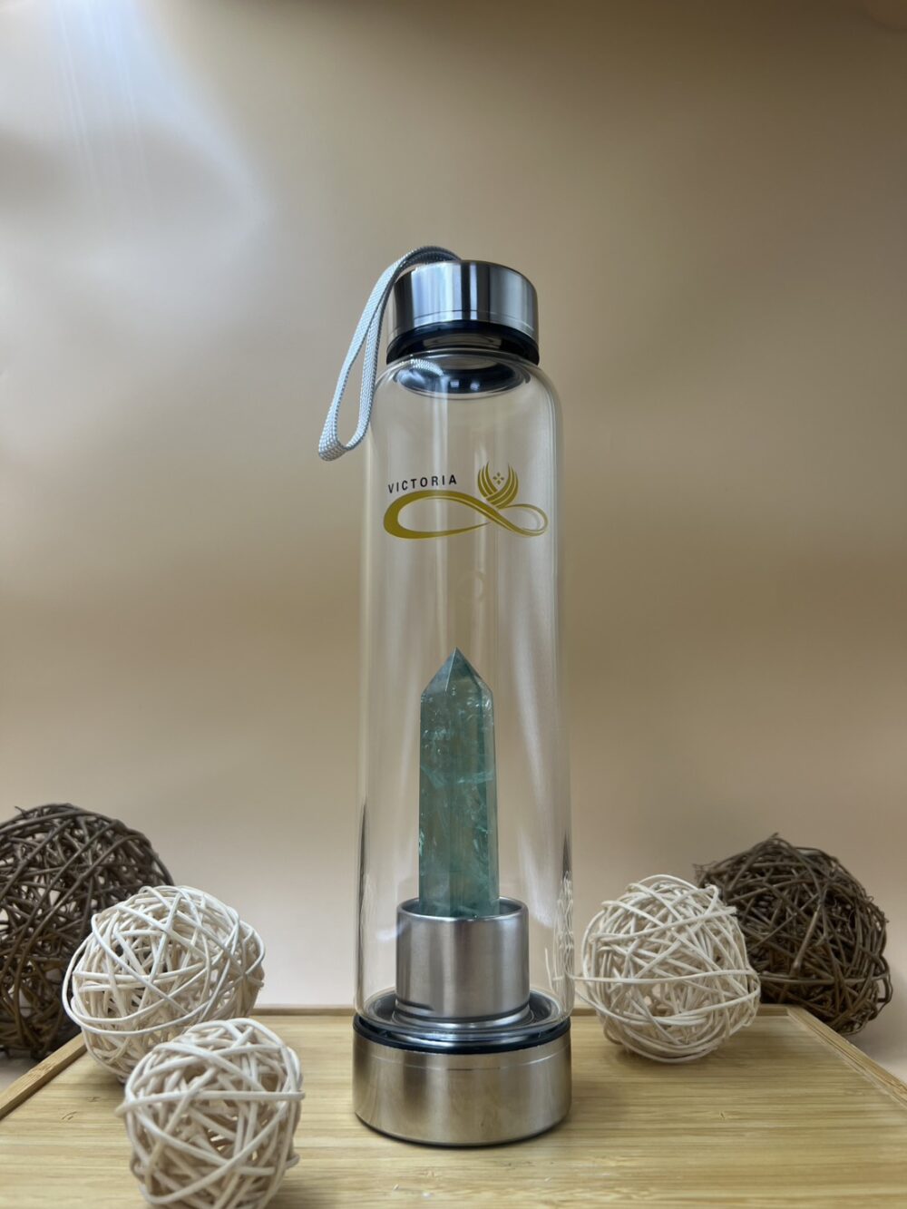 水晶能量水壺-綠螢石