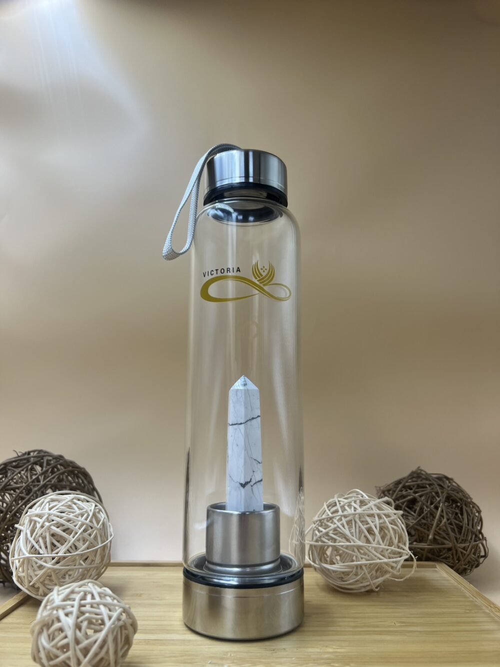 水晶能量水壺-白松石