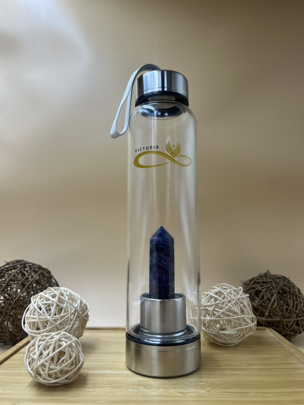 水晶能量水壺-藍紋石