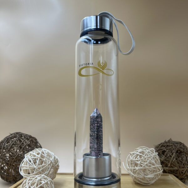 水晶能量水壺-薔薇石